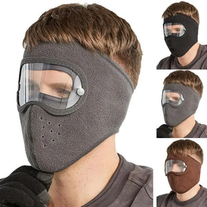 Cotton Unisex Full Face Mask Windproof And Eye Protection Mask For Men and Women