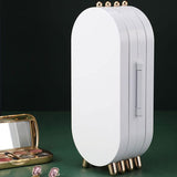 Screen Folding Jewelry Box  Jewellery Box Organizer With Mirror