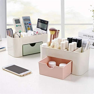 Plastic Makeup Organizer | Cosmetics Storage Box Division | Office Desk Organizer | Stationery Storage Box