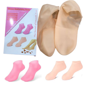 Silicone Jelly Socks | Box Packed | Ultra-Moisturizing Gel Foot Care Protector