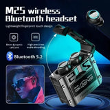 M25 TWS Gaming Headset: Wireless Bluetooth Earbuds with Noise Reduction & Touch Control