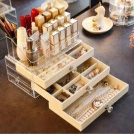 Acrylic Jewelry Box 3 Drawers, Jewellery Organizer